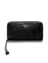 Кожаный кошелек Prada, черный 20510516