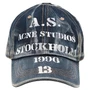 Бейсболка с логотипом Acne Studios, medium синий 33436529