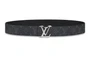 Ремень мужской Louis Vuitton с коробкой, черный 13995136