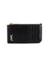 Картхолдер Saint Laurent YSL Credit, черный 6081365