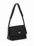 Маленькая сумка на плечо Re-Nylon Prada, черный 25844519