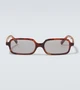Прямоугольные солнцезащитные очки с логотипом Miu Miu 25622608