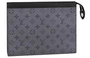 LOUIS VUITTON Сумка-пудреница Voyage Monogram Eclipse Reverse Mm серая 27974215