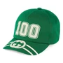 Бейсболка Gucci 100 Baseball Velcro Strap Cap 'Green', зеленый 25059160