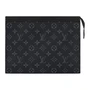 Портплед Voyage Monogram Eclipse Mm черный/серый LOUIS VUITTON 26498276