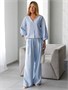 Укороченная блузка с V вырезом из плотного лиоцелла D29.356