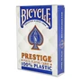 Карты "Bicycle Prestige Rider 100% Plastic Jumbo blue" 727041966