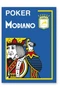 Карты Modiano Poker 4 Jumbo 100% plastic blue 485062395