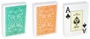 Карты "Fournier 2818 green/orange" 100% пластик 278681353