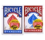 Карты "Bicycle Stripper Deck red/blue" 575952490