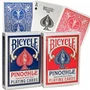 Карты "Bicycle Pinochle Red/Blue" 1873999806