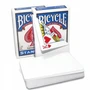 Карты "Bicycle Blank Back Standard Face blue" / рубашка пустая, лицо стандарт 216264906