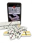 Домино в железном боксе, 6 цветных точек, Partida 19х12 см, костяшка 5х2,5 см 1663081014