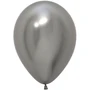 Шар (5''/13 см), Reflex, Зеркальный блеск, Серебро (981), хром, 50 шт., 169897 400487706
