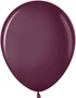 Шар (10''/25 см), Бургундия (441), пастель, 100 шт., 711084 717836647