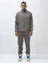 Спортивный костюм мужской демисезонный на флисе серого цвета 330Sr 1127161412