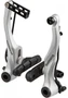 Тормоз v-brake Shimano Alivio, T4000, пер, колодки S65T, сереб 1380645003