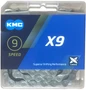 Цепь KMC X9, 9 скоростей, 114 звеньев 1222601398