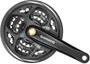 Система шатунов Shimano Altus M311, 170 мм, под квадрат, 48/38/28T 1511702712