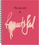 Тетрадь общая 48 листов на металлическом гребне "Barbie style lettering" 278296790