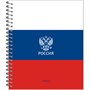ТЕТРАДЬ ОБЩАЯ 96 ЛИСТОВ НА МЕТАЛЛИЧЕСКОМ ГРЕБНЕ “РОССИЯ” 170734362