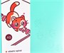 Тетрадь "Kawaii notebook" на эластичном гребне, A5, 60 л, голубой 1835735166