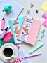 Тетрадь "Kawaii notebook" на эластичном гребне, A5, 60 л, голубой 1835735166