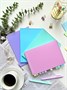 НОВИНКА! Блокнот А5 60 л. Pastel Collection Blue/Mint, с обложкой из двухстроннего двухцветного пластика, на металлическом гребне 116271894
