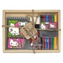 72989 Набор блокнот Hello Kitty Manga, А6, 60 листов+Набор цветных гелевых ручек, колпачки в виде Котиков, 6 цветов+Корректор-лента Hello Kitty 5мм х 3м на блистере 1576026870