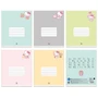 78423 Тетрадь Hello Kitty&friends, формат А5, на скрепке, 12 листов, линия с полями, внутренний блок офсет 60-65 г/м2, 100% белизна, обложка 190г/м2, 5 дизайна в спайке, 25 шт. в спайке 1791835717