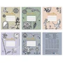76564 Тетрадь Гарри Поттер, формат А5, на скрепке, 18 листов, клетка с полями, внутренний блок офсет 60-65 г, 92% белизна, обложка мелованный картон + ВД-лак, тиснение золотой фольгой, 5 дизайнов в спайке 1354210268