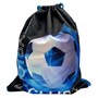 73234 Мешок для обуви Футбол, 1 отделение, 350*430 мм, полиэстер, петля для подвеса, карман с молнией на оборотной стороне 414028184