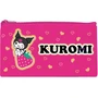 74343 Пенал плоский Kuromi. Размер: 20,5*10,8 см, на молнии, полиэстер 210 ден 627223019