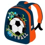 88208 Рюкзак каркасный "Football ball" 2 отделения на молнии размер 37*31,5*17см 584543331