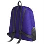 75116 Рюкзак складной, 1 основное отделение, карман для мелочей внутри, карман на молнии спереди, регулируемые лямки, 2 боковых сетчатых кармана, светоотражающие элементы, материал ткань, размер 43*32см, цвет фиолетовый 1070725744