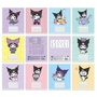 76686 Набор тетрадей Kuromi клетка, линейка 18 л. 10 шт (75947, 75948) 557066717