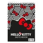 74010 Скетчбук Hello Kitty красный бант, формат А5, 60 листов, переплет гребень, расположение верхнее, офсет 120 г/м2, 100% белизны, обложка мелованный картон, размер 201х147 162858508