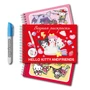 78134 Водная раскраска с маркером Hello Kitty & friends, 5 рисунков, 12 стр., размер 21*14 см, бумага 210 г 1200968286