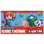 77339 Пластилин 6 цветов My Game, 120 гр, стека пластиковая, в термоусадке, картонная упаковка 1239600094