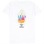 Футболка унисекс для сублимации Paint Tee, белая 1214171659