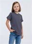 Футболка детская T-Bolka Kids, темно-серая (графит) 2033626692