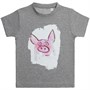 Футболка детская Regent Fit Kids, серый меланж 1483227488