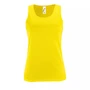 Майка женская Sporty TT Women, желтый неон 1557317047