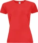 Футболка женская Sporty Women 140, красная 680228339