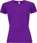 Футболка женская Sporty Women 140, темно-фиолетовая 1476874305