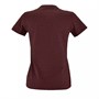 Футболка женская Imperial Fit Women, бордовый меланж 1808153699