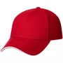 Бейсболка Spiker, красная с белым 1559943684