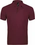 Рубашка поло мужская Prime Men 200 бордовая 1254908489