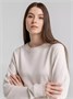 Свитшот унисекс BNC Inspire (Organic), молочно-белый 530198118
