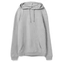 Толстовка с капюшоном унисекс Hoodie, серый меланж 666400089